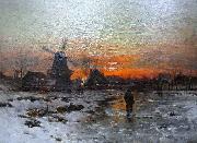 Walter Moras, Winterabend